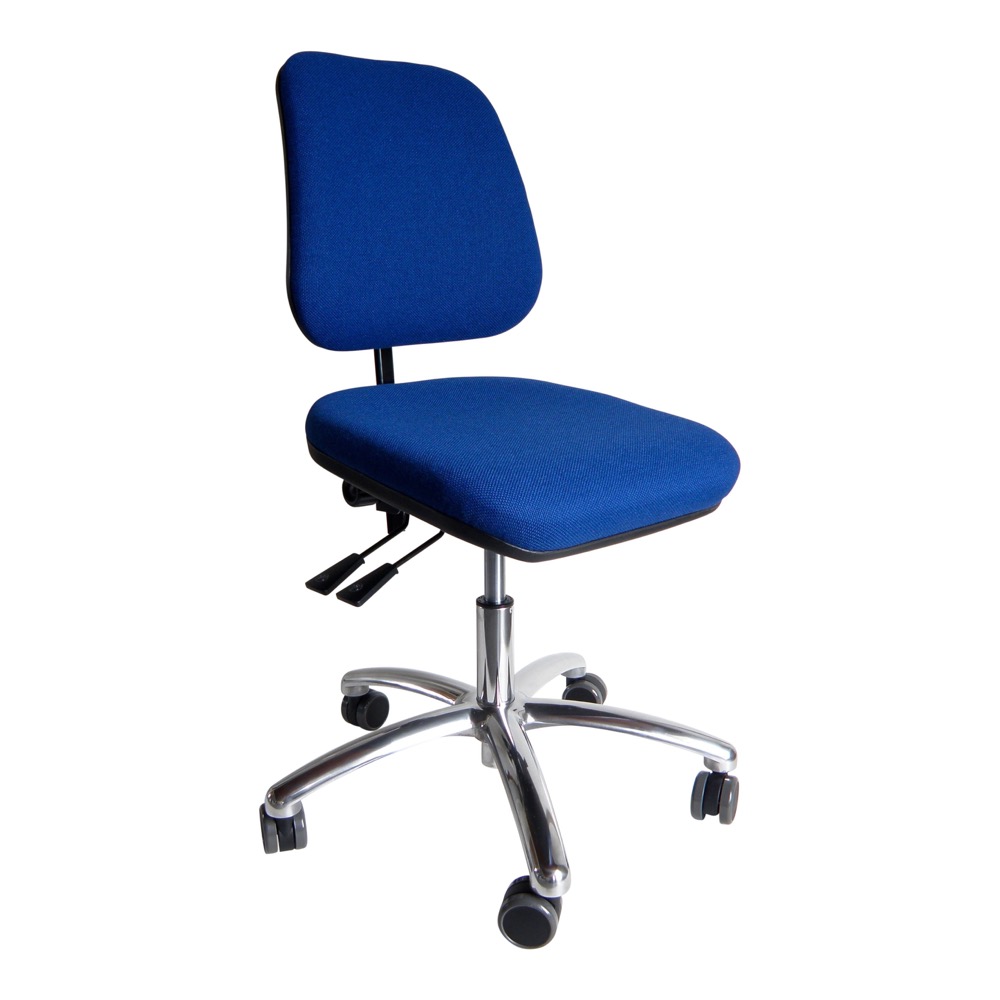 High Back Office ergonomisk kontorstol - blå/2024