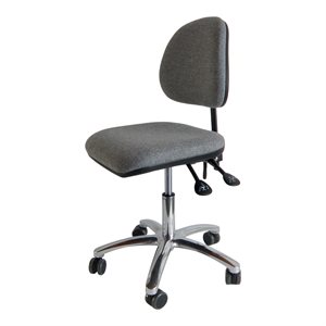Kontorstol Classic grå stof