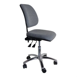 High Back Office ergonomisk kontorstol - grå/2024