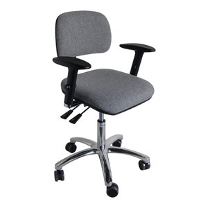 Low Back ergonomisk kontorstol - indstillelig armlæn. 2037